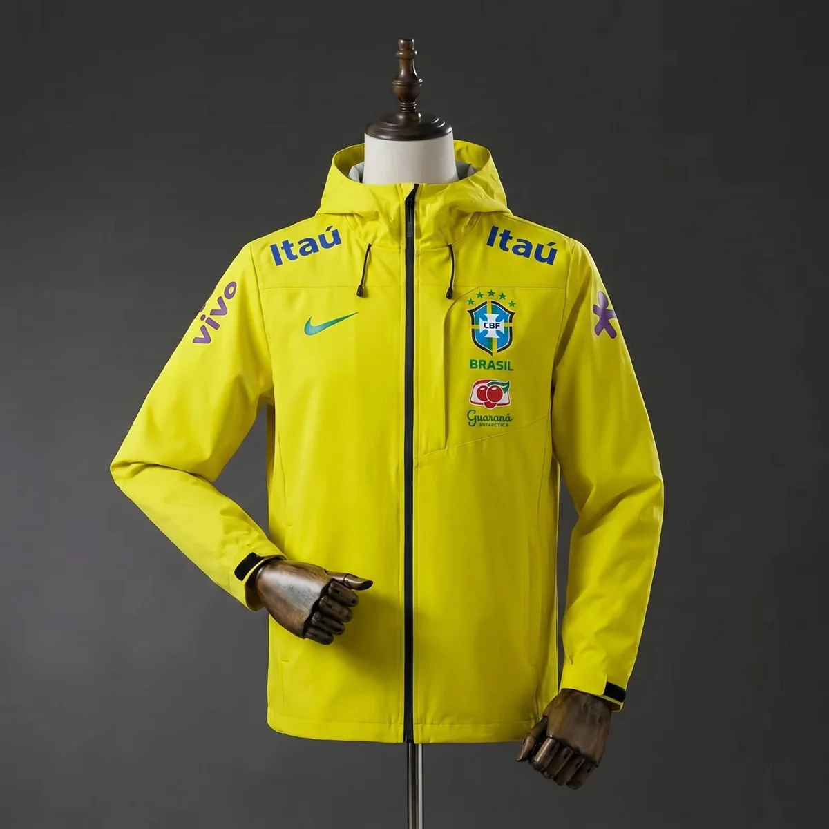Veste Bresil Canarinho jaune